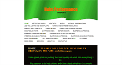 Desktop Screenshot of hubsperformance.com